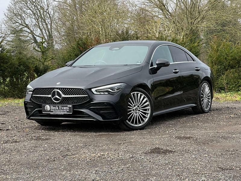 Used Mercedes CLA200 AMG line 2023 Black Coupe
