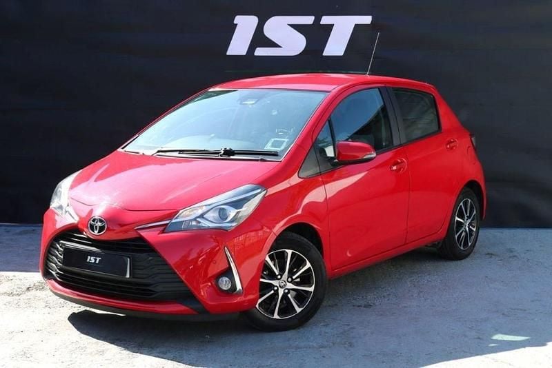 Usado Toyota Yaris 2018 Vermelho Citadino