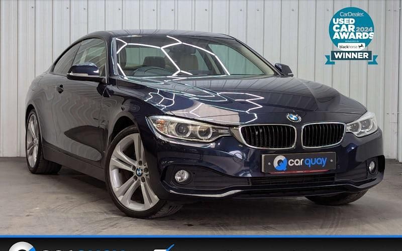 Used BMW 420 Comfort Edition 184 HP (135 kW) 2014 Blue Coupe