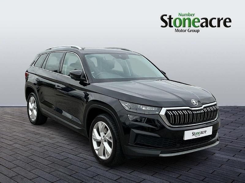 Black Used 2022 Skoda Kodiaq SE L SUV | £19,745 (Fair price) - Image 1/4
