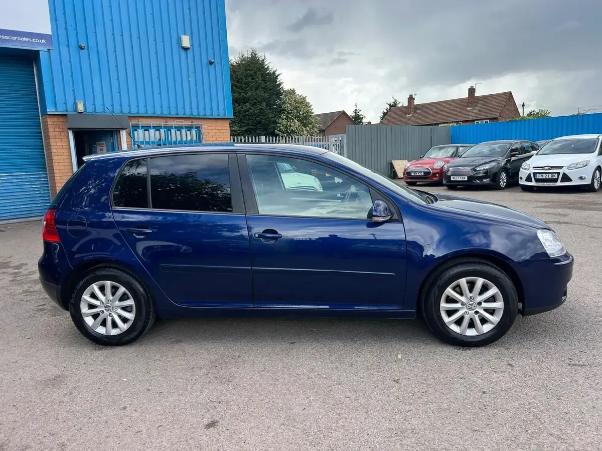 Used VW Golf V Match 2007 Blue Hatchback