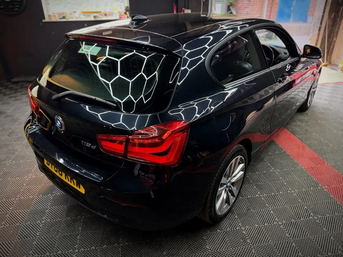 Used BMW 116 Sport Line 2017 Black Hatchback