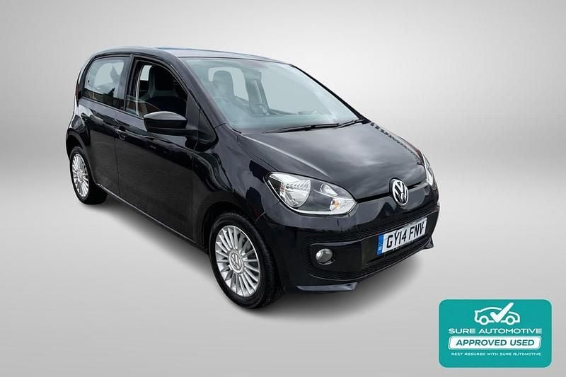 Used VW up! high up! 74 HP (54 kW) 2014 Black Hatchback