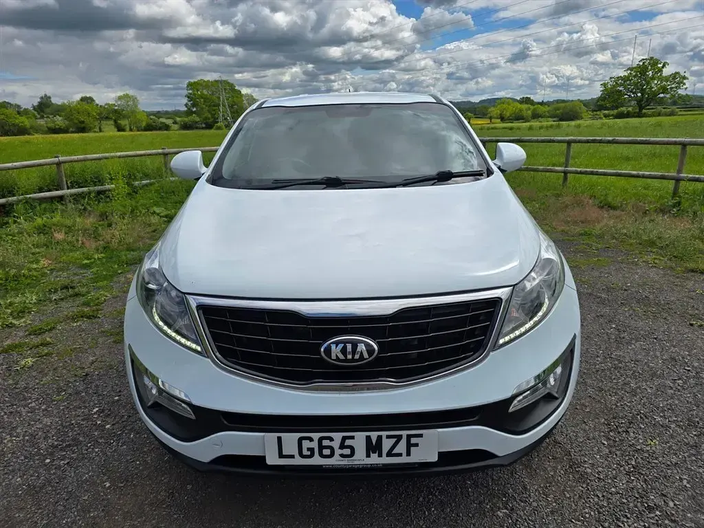 Begagnad Kia Sportage 2015 Vit SUV