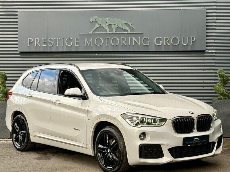 White Used 2016 BMW X1 M Sport SUV | £10,499 (A bit pricey) - Image 1/2