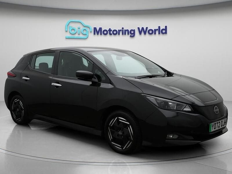 Black Used 2022 Nissan Leaf Acenta Hatchback | £10,129 (Fair price) - Image 1/4