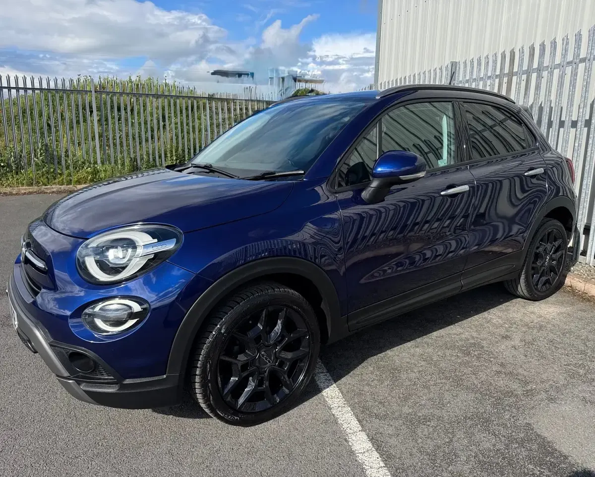 Used Fiat 500X Cross Plus 120 HP (88 kW) 2019 Blue SUV