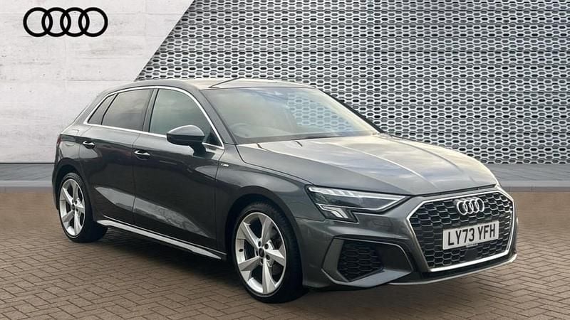 Used Audi A3 S-Line 110 HP (80 kW) 2024 Grey Hatchback