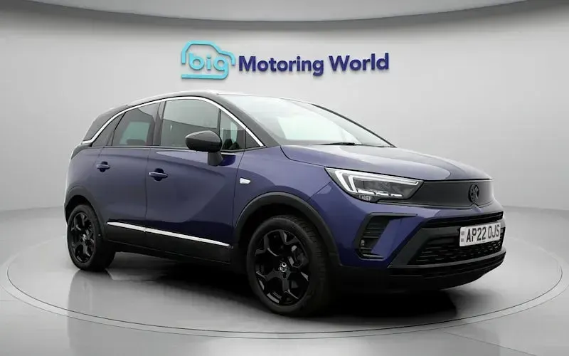 Used Vauxhall Crossland Ultimate 120 HP (88 kW) 2021 Blue SUV