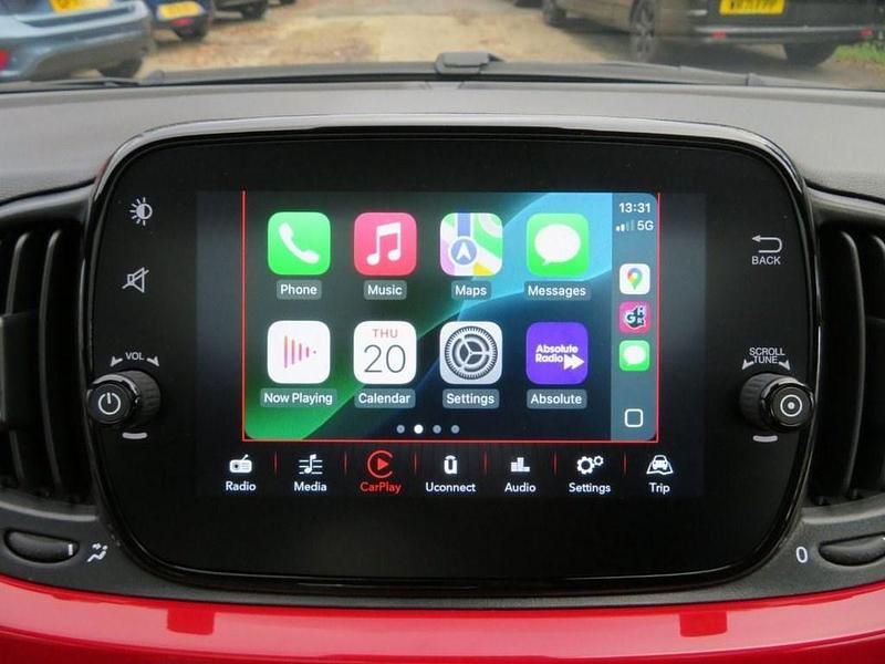 Used Fiat 500 Dolcevita 70 HP (51 kW) 2022 Red Hatchback