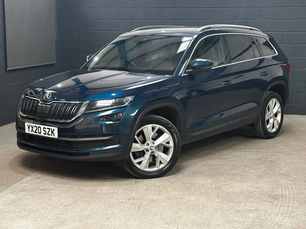 Used Skoda Kodiaq 190 HP (139 kW) 2020 Blue SUV
