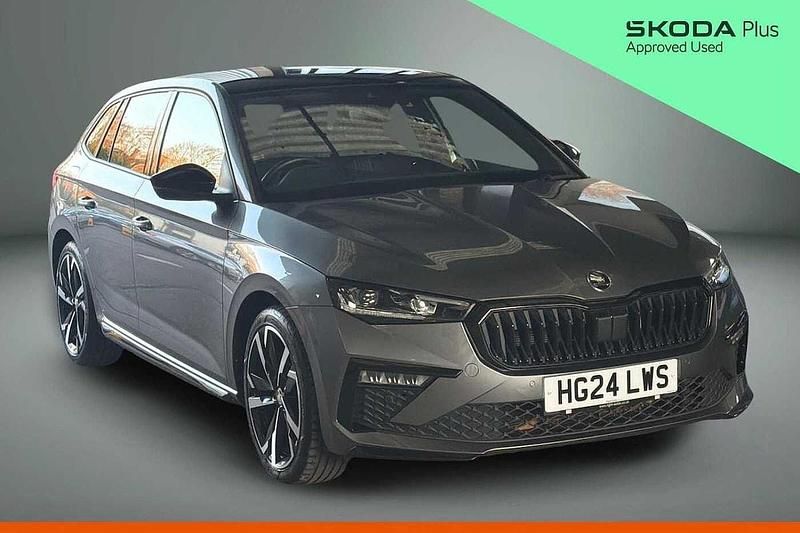 Used Skoda Scala Monte Carlo 85 HP (62 kW) 2024 Graphite grey metallic Hatchback
