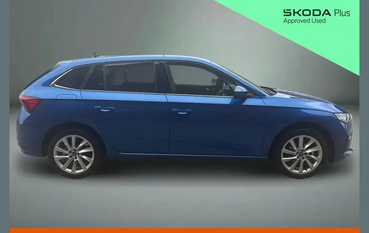 Used Skoda Scala SE L 115 HP (84 kW) 2025 Race blue metallic Hatchback