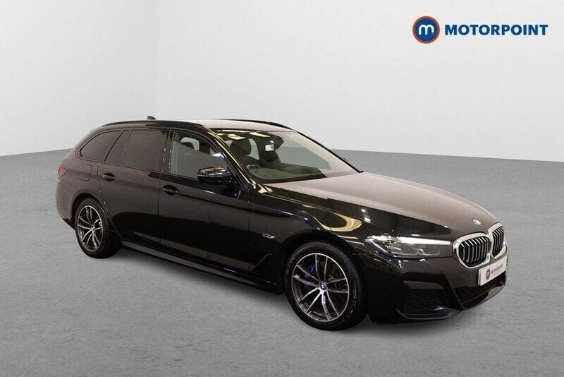 Black Used 2022 BMW 530e M Sport Estate | £26,499 (Super price) - Image 1/4