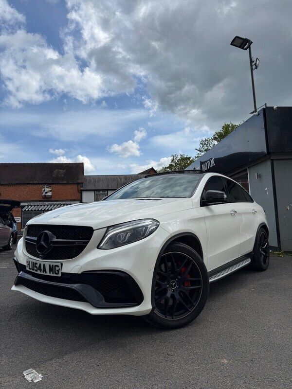White Used 2015 Mercedes GLE63 AMG Premium Coupe | £30,500 (Expensive) - Image 1/4