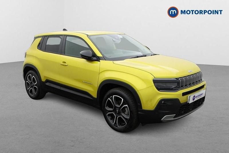 Used Jeep Avenger EV Summit 114 kW (156 HP) 2025 Yellow SUV