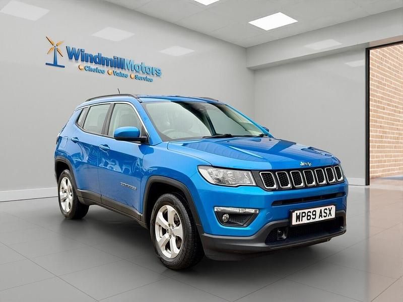 Blue Used 2019 Jeep Compass Longitude SUV | £11,450 (Good price) - Image 1/3