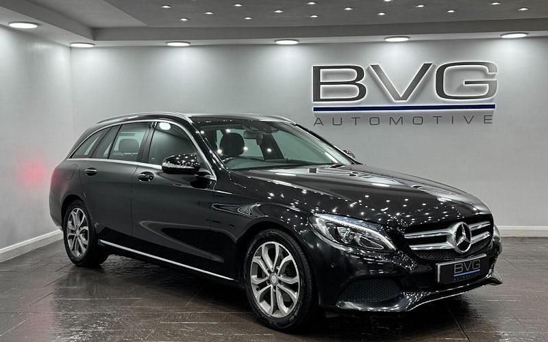 Used Mercedes C220 170 HP (125 kW) 2014 Black Estate