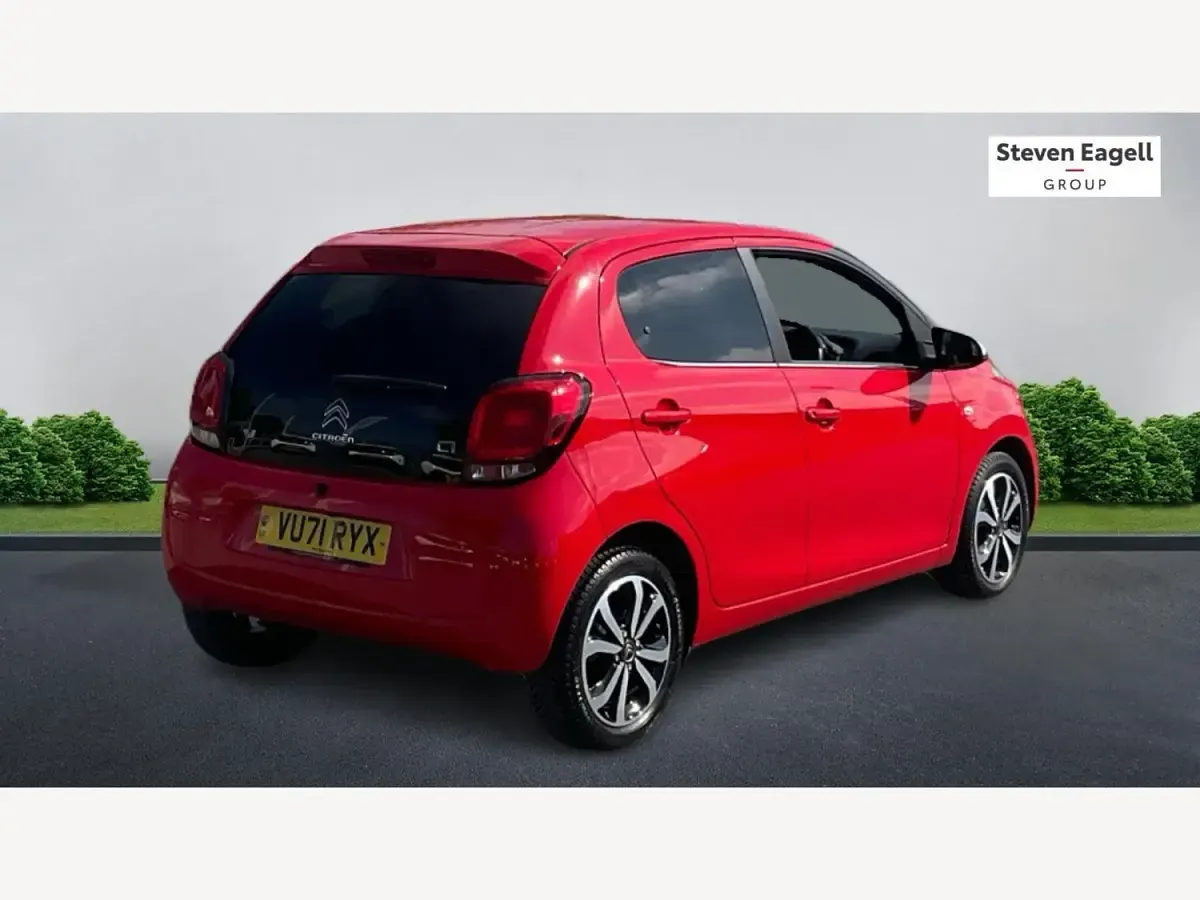 Używany Citroën C1 Shine 2021 Czerwony Hatchback