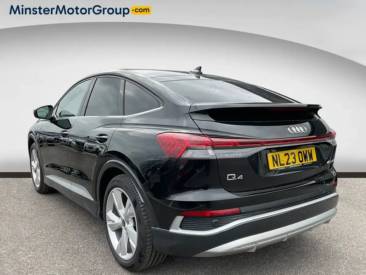 Used Audi Q4 e-tron S-Line 150 kW (204 HP) 2023 Black SUV