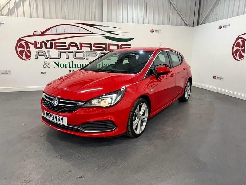 Used Vauxhall Astra SRi 150 HP (110 kW) 2019 Red Hatchback