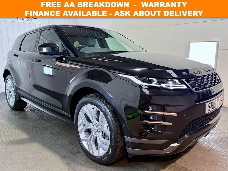 Black Used 2019 Land Rover Range Rover evoque SE Dynamic SUV | £21,495 (Fair price) - Image 1/3