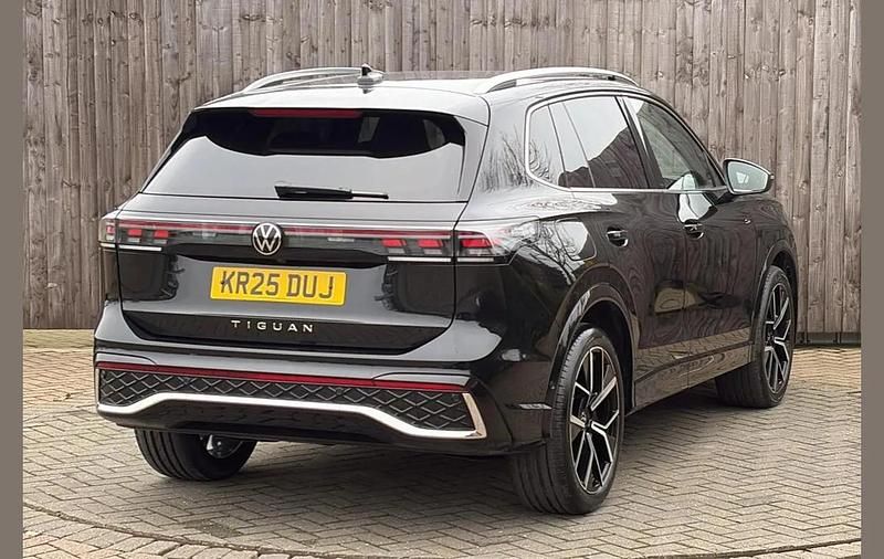 Used VW Tiguan R-line 150 HP (110 kW) 2025 Black SUV