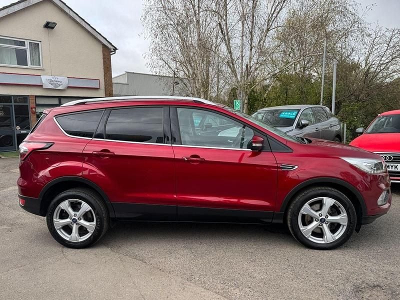 Used Ford Kuga Titanium X 150 HP (110 kW) 2018 Red SUV