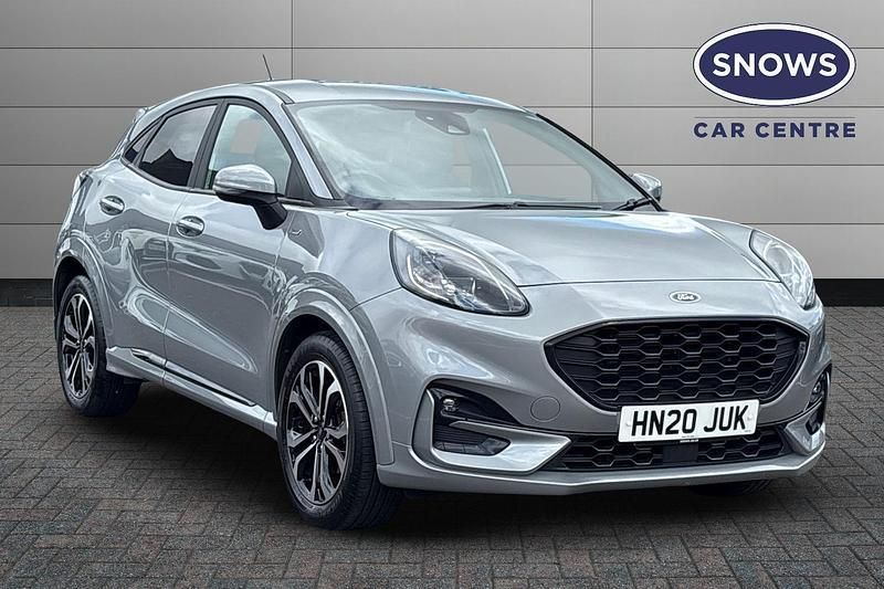 Silver Used 2020 Ford Puma ST-Line | £14,399 (Good price) - Image 1/4