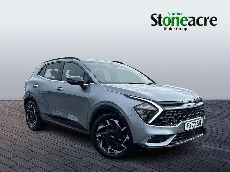 Silver Used 2023 Kia Sportage 4 SUV | £25,495 (Fair price) - Image 1/4