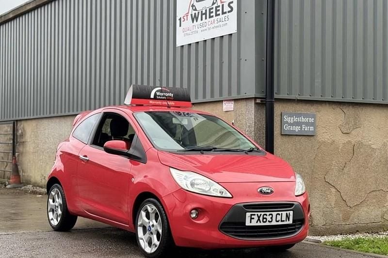 Red Used 2013 Ford Ka Titanium Hatchback | £3,695 (Fair price) - Image 1/1