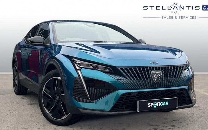 Blue Used 2024 Peugeot 408 GTi Hatchback | £20,149 (Good price) - Image 1/3