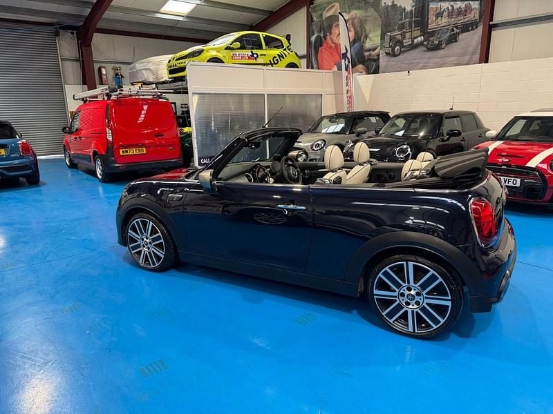 Used Mini Cooper S Cabriolet Exclusive 2023 Blue Cabriolet