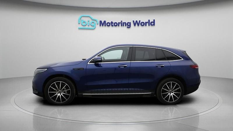 Used Mercedes EQC400 AMG line 300 kW (408 HP) 2020 Blue SUV