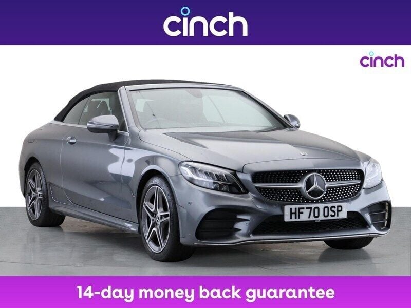 Grey Used 2020 Mercedes C200 AMG line Cabriolet | £20,049 (Fair price) - Image 1/3