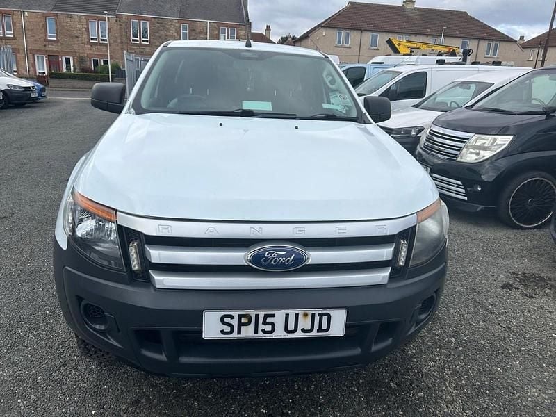 White Used 2015 Ford Ranger XL Pickup | £5,975 (Fair price) - Image 1/4