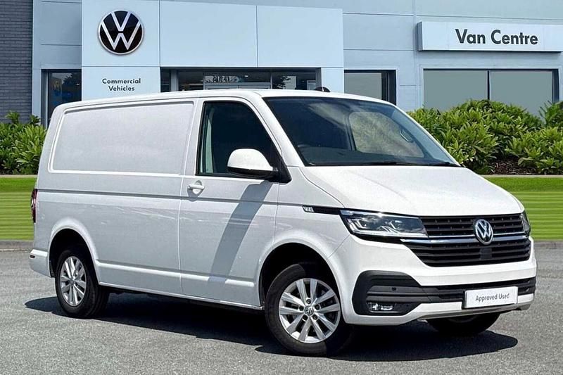 White Used 2024 VW Transporter Highline Van | £24,691 (Super price) - Image 1/4