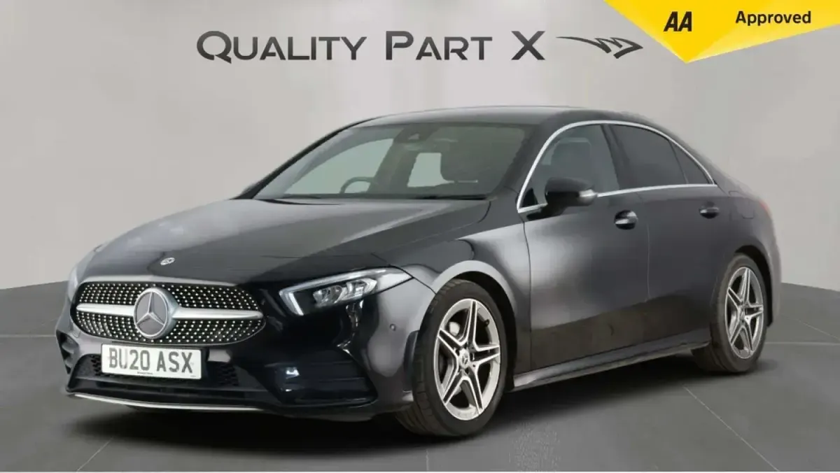Begagnad Mercedes A200 Executive 163 HK (119 kW) 2020 Svart Sedan