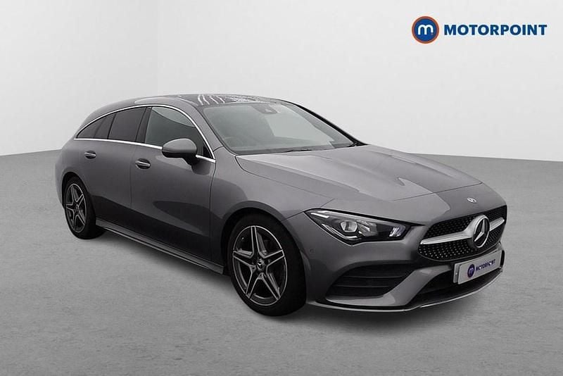 Grey Used 2020 Mercedes CLA180 AMG line Sedan | £19,649 (Good price) - Image 1/4