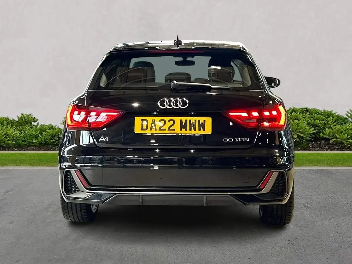 Used Audi A1 Sportback S-Line 110 HP (80 kW) 2022 Black Hatchback
