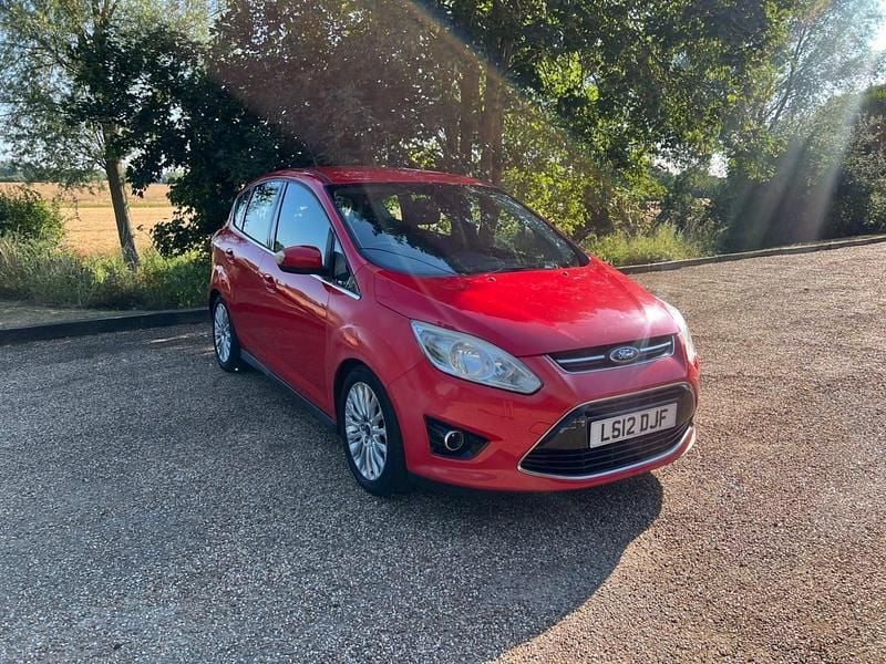 Red Used 2012 Ford C-MAX Titanium MPV | £1,291 (Good price) - Image 1/4