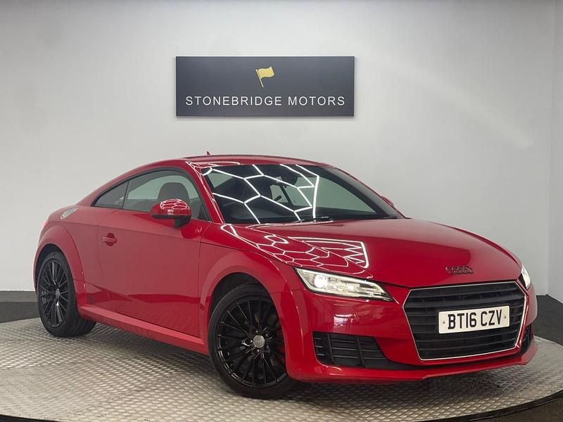 Red Used 2016 Audi TT Sport Coupe | £9,499 (Good price) - Image 1/4