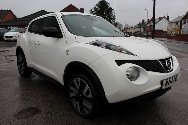 Used Nissan Juke N-TEC 2014 White SUV