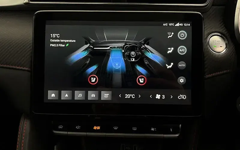 Used MG ZS Trophy Connect 114 kW (156 HP) 2022 Blue SUV