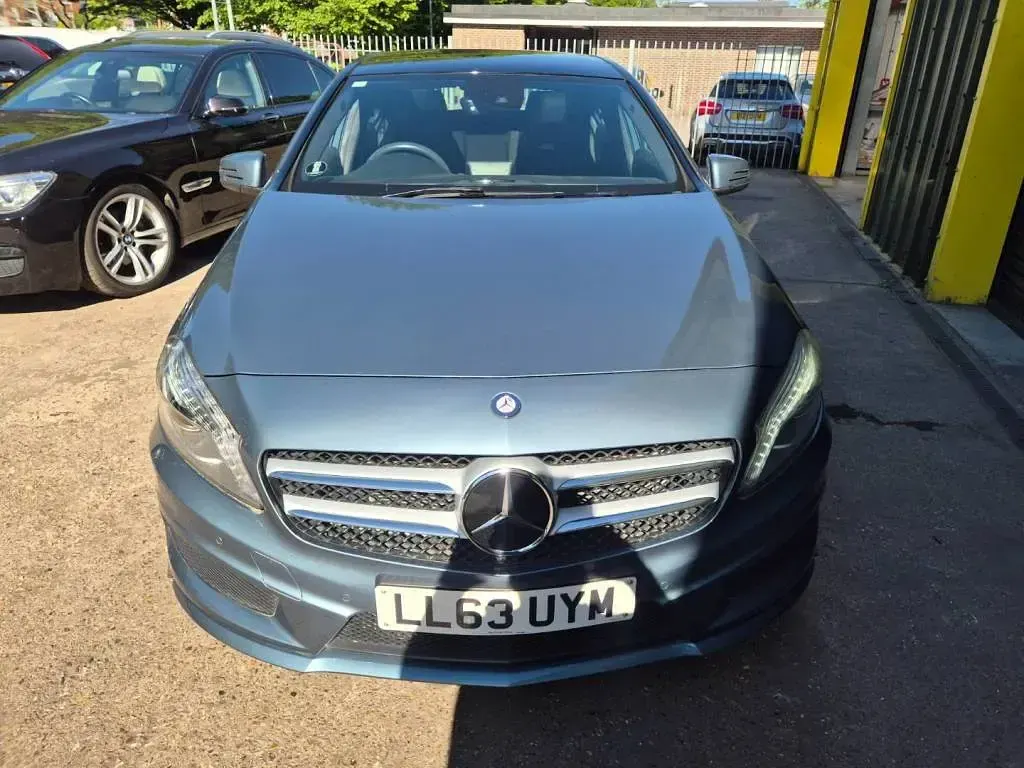 Used Mercedes A200 AMG 2014 Blue Hatchback
