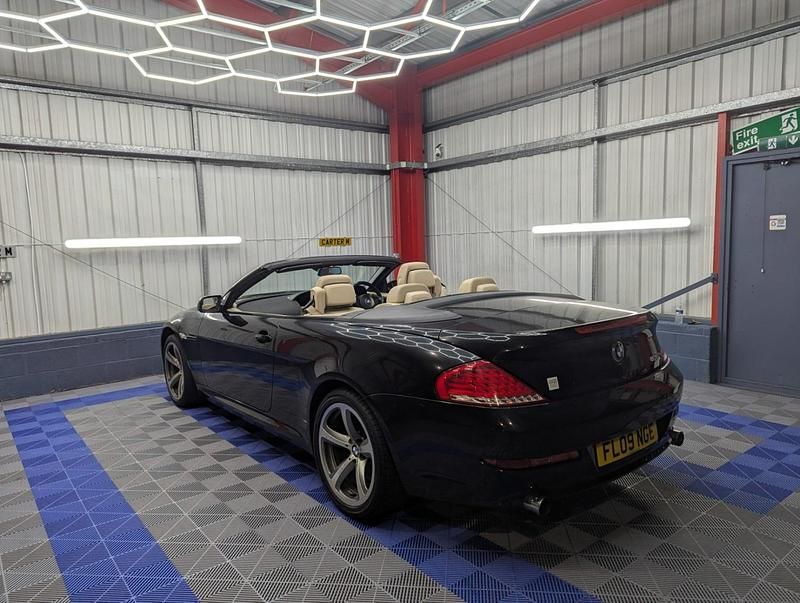 Used BMW 635 Cabriolet Sport Line 2009 Black Cabriolet