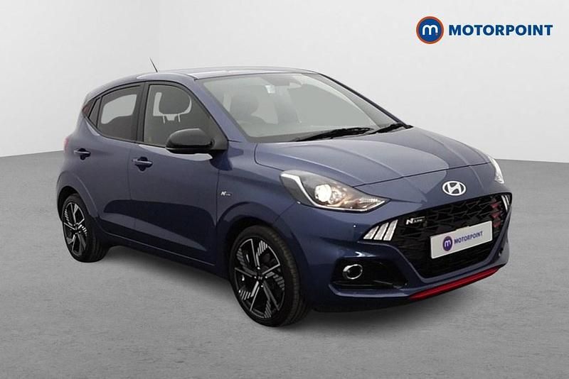 Used Hyundai i10 N Line 2024 Blue Hatchback