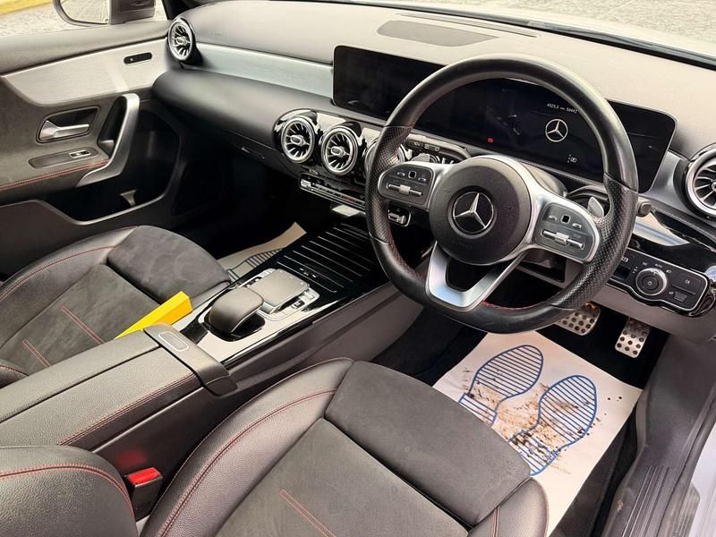 Used Mercedes A250 AMG Line Premium 224 HP (164 kW) 2018 Silver Hatchback