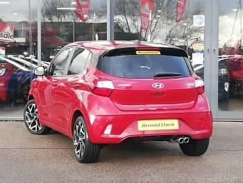Used Hyundai i10 N Line 100 HP (73 kW) 2022 Red Hatchback
