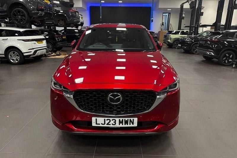 Red Used 2023 Mazda CX-5 Takumi-Line SUV | £25,695 (Fair price) - Image 1/1
